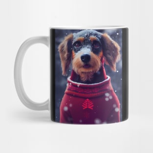 Cute Christmas Dog Mug